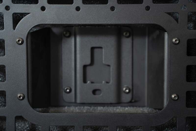 Ford Super Duty F350 Bed Side Molle Panel - Passenger Side - Addictive Desert Designs - Hammer Black - `23-`27